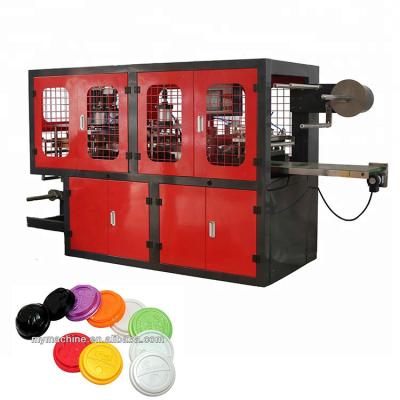 China food & Beverage Factory China Factory Full Automatic Coffee Cup Plastic Lid Forming Machine for sale