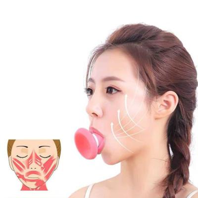 China Portable Silicone Mouth Stretch Jaw Tester V Shape Facial Lift, Train Facial Muscles Double Slim Wrinkle Removal Device for sale