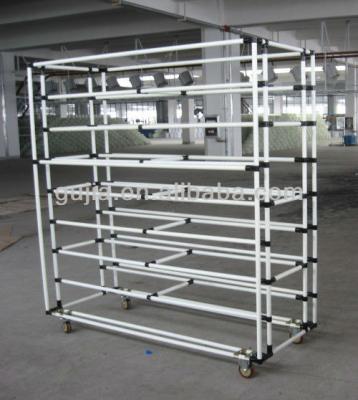 China Structure pipe factory direct sale /modular lean tube/plastic coated lean tube/for storage rack shelf for sale