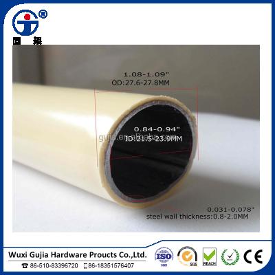 China Structure Pipe 28mm Outer Diameter Galvanized Seamless Steel Pipe / Plastic Pipe For Sale for sale