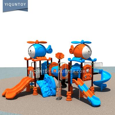 China OVER 7 YEARS Outdoor Playground Kids Park Fun Playground Tube Slide For Kids for sale