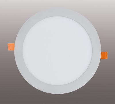 China Aluminum 24w Led Recessed Panel Light , 3w-24w Round Recessed Led Panel Lights for sale