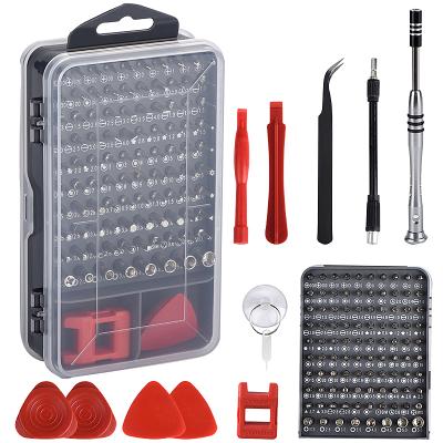 China Polypropylene 115 in 1 Multifunctional Magnetic Screwdriver Set Mobile Phone Repairing Tool Screwdriver Set with Tweezers for sale