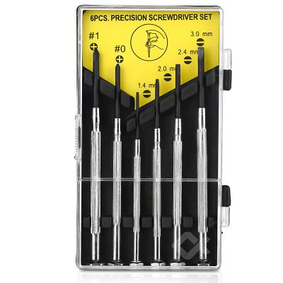 China Home Tool Kit 6 Pcs Mini Precision Screwdriver Set Electronic Torx Opening Screwdriver Repair For iPhone for sale