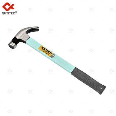 China Mini Claw Handle Hammer Woodworking Nail Puncher Wood Hammer Metal Iron Hammer Watch Repair DIY Tool Small Emergency Safety Escape for sale