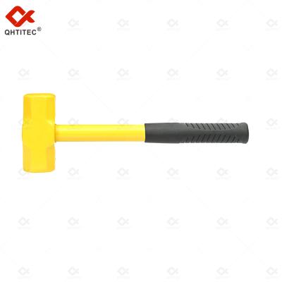 China Wooden hammer with tough fiberglass handle horsay the hammer is designed for choking, breaking, bending or straight for sale