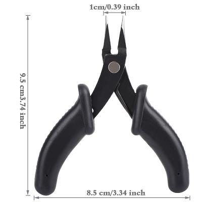 China Mini Stainless Steel Palm Pliers Wire Stripper Small Needle Nose Pliers Soft Electronic Bolt Cutters Pocket for sale