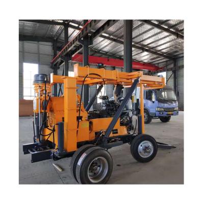 China High Efficiency China Portable Truck Mounted Water Well Drilling Rig For Sale for sale