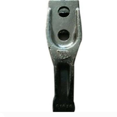 China Truss Adapter Backhoe Parts Forging Bucket Tooth Points For Excavator Loader for sale