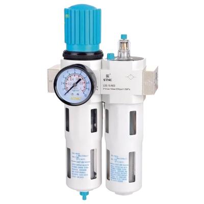 China Air Filtration System STNC Own Produce Festo SI Type Air Source Treatment Unit FRL Filter Regulator Lubricator Combination For Pneumatic Parts for sale