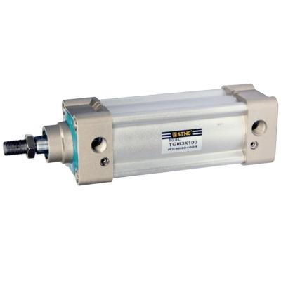 China Home Use ISO6431 (ISO15552) Series TGI63*100 Pneumatic Standard Cylinder for sale