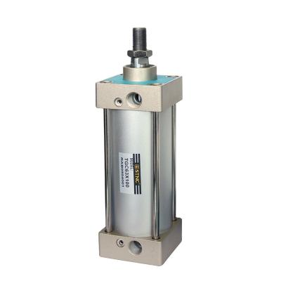 China Hotels TGC63*100 series series standard double acting air profile airtac pneumatic cylinder for sale