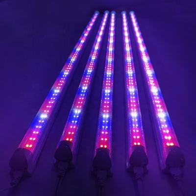 China Seed starting 24w 3ft 4 ft 5ft 1500mm t8 led plant growth grow tube light for vegetable climbing for sale