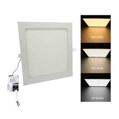 China Modern Hot Sale 18w 24w 36w 4000k 6500k 600x600 600*600 Modern Slim Square Led Ceiling Panel Office Light for sale