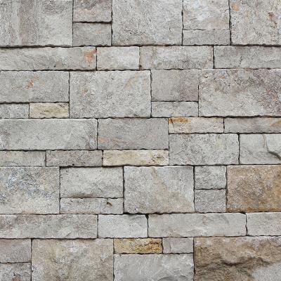 China Easy To Install And Maintain Hot Sale Limestone Stepping Floor Travertine Stone Wall Cladding Culture Outdoor Stone Slate Tile for sale