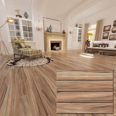 China Bathroom Rustic Wood Effect Ceramic Timber Tiles Floor Tiles for sale