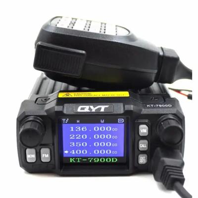 China QYT KT-7900D, 2023 Best Buy Mobile Radio 200 Channels Large Screen QYT KT-7900D 25W Quad Band Vehicle Mounted Colorful QYT KT-7900D Mobile Radio for sale