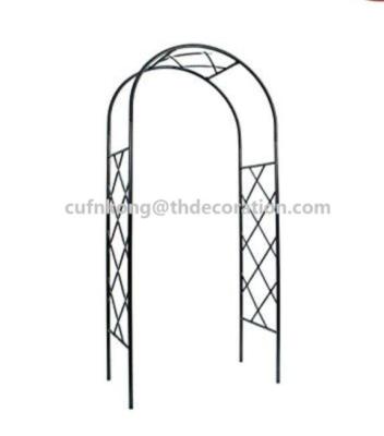 China Wholesale New Design Easily Assembled Metal Garden Arch With Flowers In Cheap Price for sale