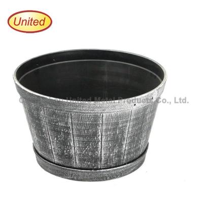 China Professional metal grass planter for sale with high quality for sale