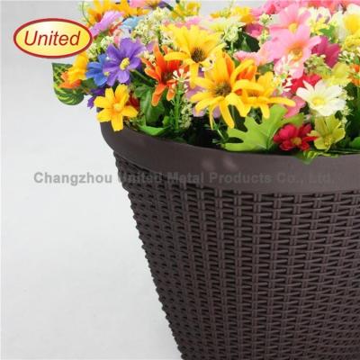 China New design metal plastic planter pot with high quality for sale