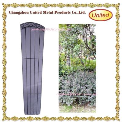 China Ideal easily assembled plant garden metal planter folding fence panel for sale for sale