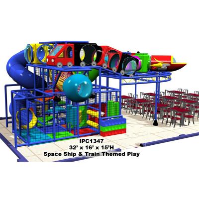 China Galvanized Steel Pipe Post Design Commercial Toddler Free Soft Indoor Playground Equipment For Kids for sale