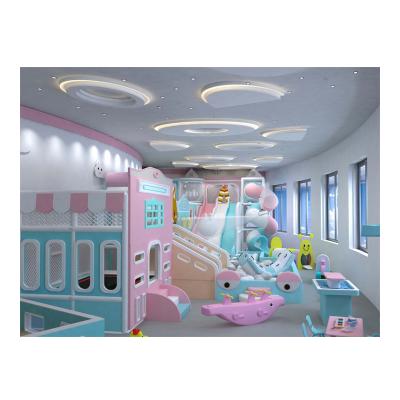 China Kidergarten soft and safe commerical indoor professional playground small children playgrounds for sale for sale