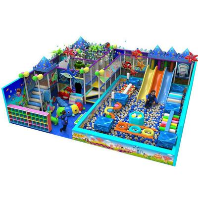 China Galvanized Steel Pipe Customized Commerical Kids Prefab Soft Indoor Playground Equipment For McDonalds for sale