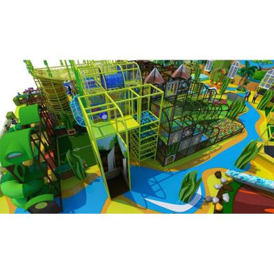 China Galvanized steel pipe mild and safe commerical custom built castle playground indoor kids toddlers for infant for sale