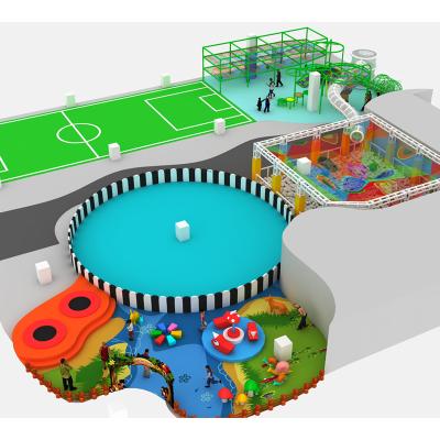 China Cheap Soft And Safe Commerical Kidergarten Equipment Indoor Playground Kids For Kindergarten for sale