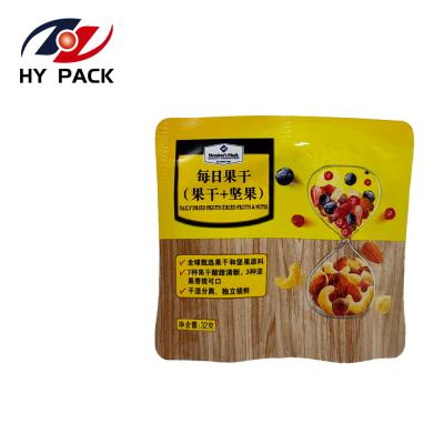 China Free sample security shinny finish three side sealing plastic packaging alminum bag for sale