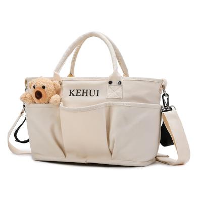 China Large Baby Diaper Diaper Bag Multifunctional PORTABLE Maternity Mummy Bag Fashion Diaper Bag Custom Made for sale