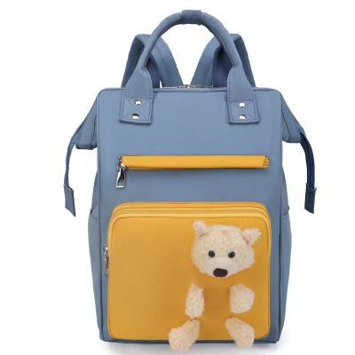 China Wholesale Custom Multi-Function Goods Multi-Function Goods Diaper Bag Mummy Oxford Cloth Fashion Oxford Cloth Waterproof Material Backpack for sale