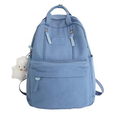 China Custom Made Student Woman Laptop Backpack Teenage Girls Backpack Mochila Nylon Travel Bagpack PORTABLE for sale