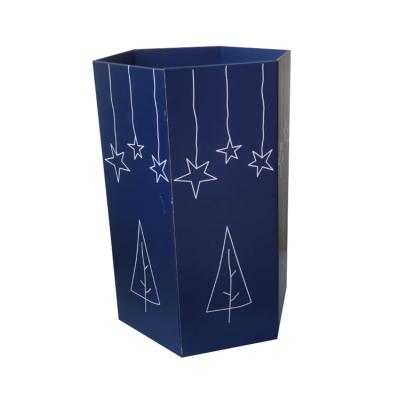 China Advertising Promotion Furniture Wholesale Recycle Bins Cardboard Waste Bin Waste Cardboard Waste Bins for sale