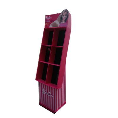 China Retail Store Lattice Books Multifunctional Display Shelf Storage Grocery Promotional Display Rack for sale