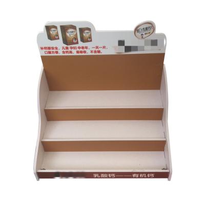 China Advertising Custom Promotion Furniture Display Box Counter Display Removable Hooks Stand Up Plastic Countertops Display for sale