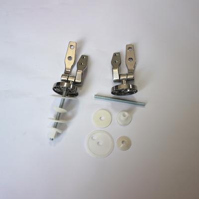 China Slow-Close Toilet Seats Customize Quick Disassembly Slow Close Toilet Seat Hinge With Bolts Screw And Nuts for sale