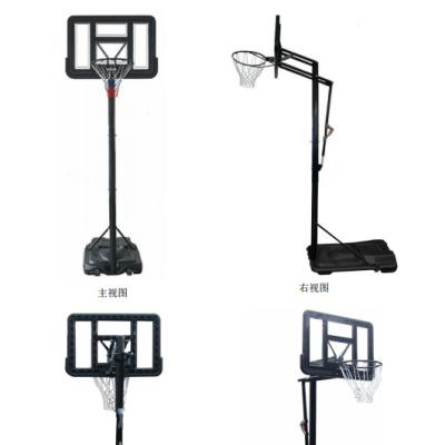 China New Replacement PE Rim Basketball Stand Portable Basketball Hoop for sale