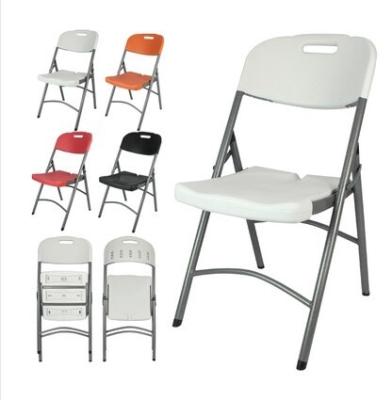 China Plastic Folding Chairs Wholesale Portable Folding Plastic Beach Chair Easy Carry White Wedding for sale