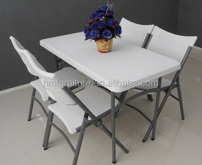 China modern plastic chair restaurant table and chair set wedding folding chairs for sale