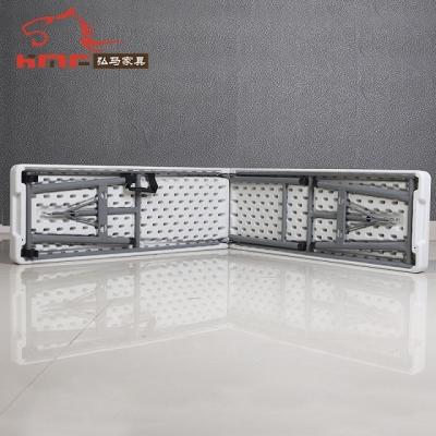 China China factory supply 6ft exhibition commercial use easy carry plastic folding in half bench from wholesale price for sale