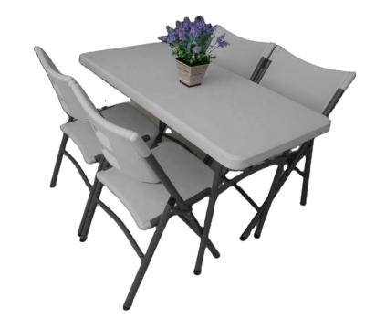 China 4ft Modern Lightweight Solid Regular Folding Outdoor Table for sale