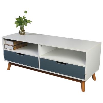 China Best Products Low Price WidelyTV Convertible Media Cabinet With Modern Wood TV Console Stand Indoor RTA Furniture for sale