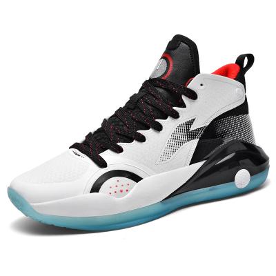 China High Quality Workmanship Shock Absorption And Rebound Basketball Man Lace Up Shoes for sale