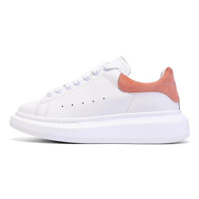 China Fashion trend high quality white shoes scare men leather shoes platform casual shoes for women for sale