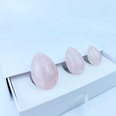 China / Women Squeezing Vaginal Pink Jade Massager Love Yoni Eggs for sale