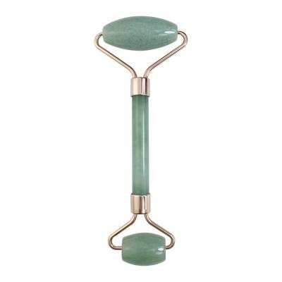 China Natural Jade Massager Roller Jade Massager Crystals Skin Beauty Face Jade Roller Custom Logo Face Lift Facial for sale