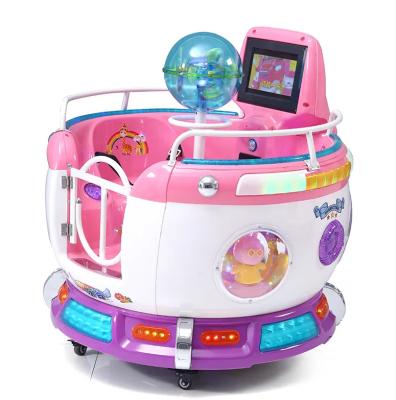 China Automatic video game city swing car children's amusement game and coin operated chidern games game console for sale