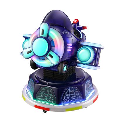 China Video game city safety equipment 3d propeller plane kiddie ride cars coin operated arcade rotating lifting rocking machine for sale